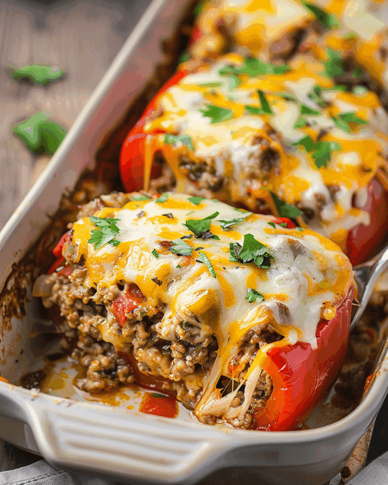 Stuffed Bell Pepper Casserole