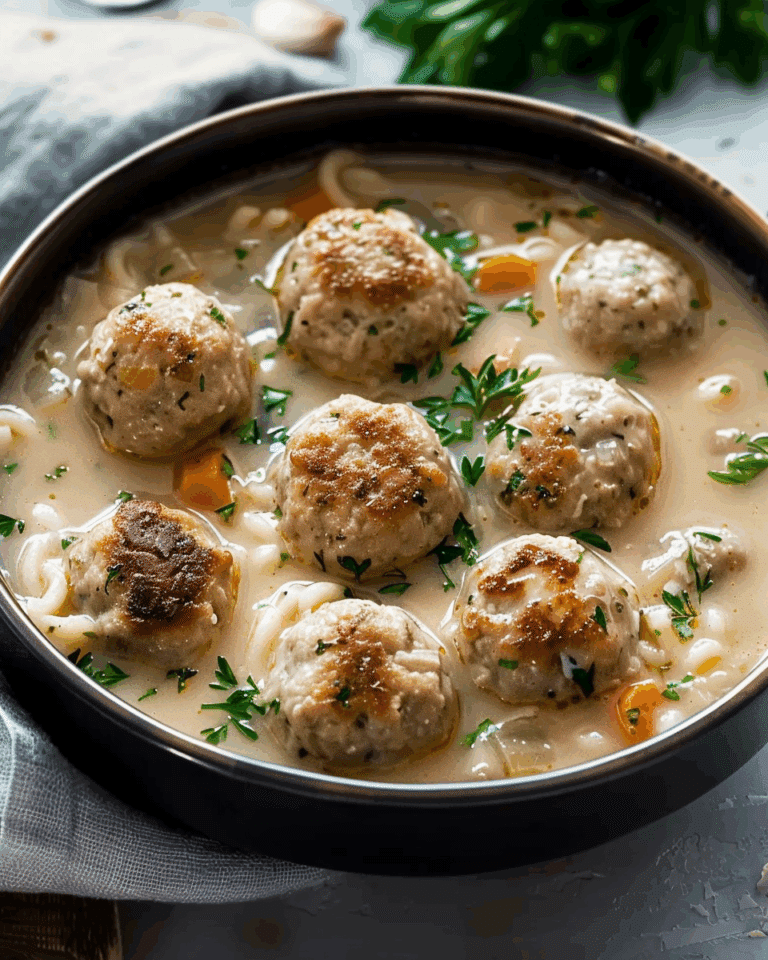 Swedish Meatball Soup