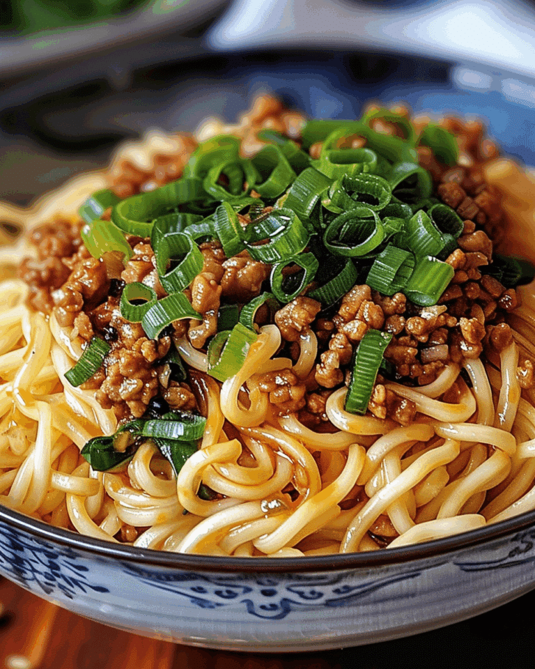 Addictive Dan Dan Noodles