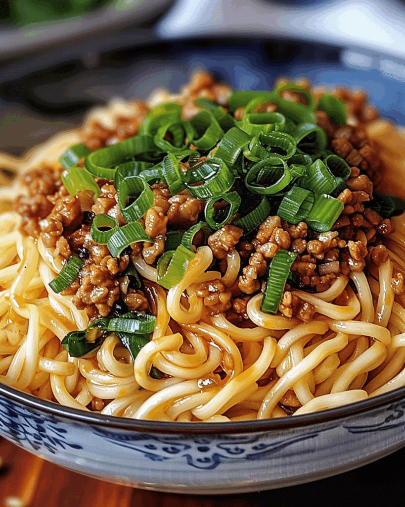 Addictive Dan Dan Noodles