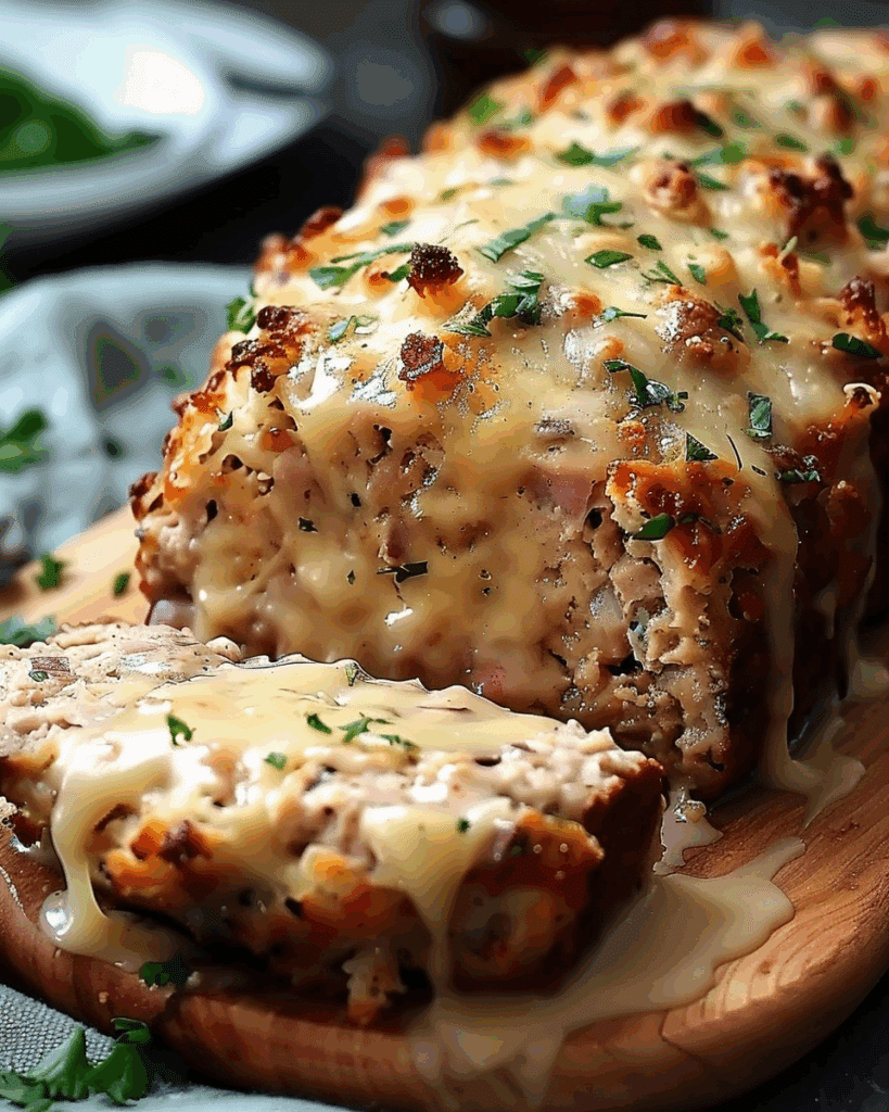 Chicken Cordon Bleu Meatloaf