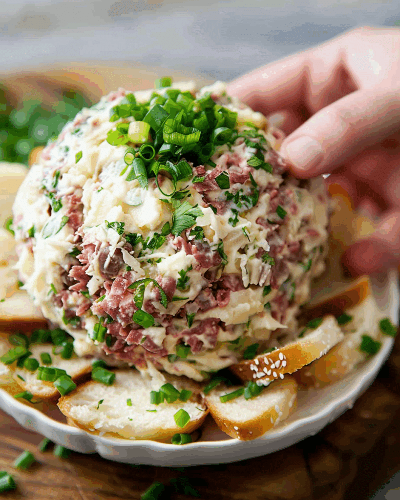 Chipped Beef Cheese Ball