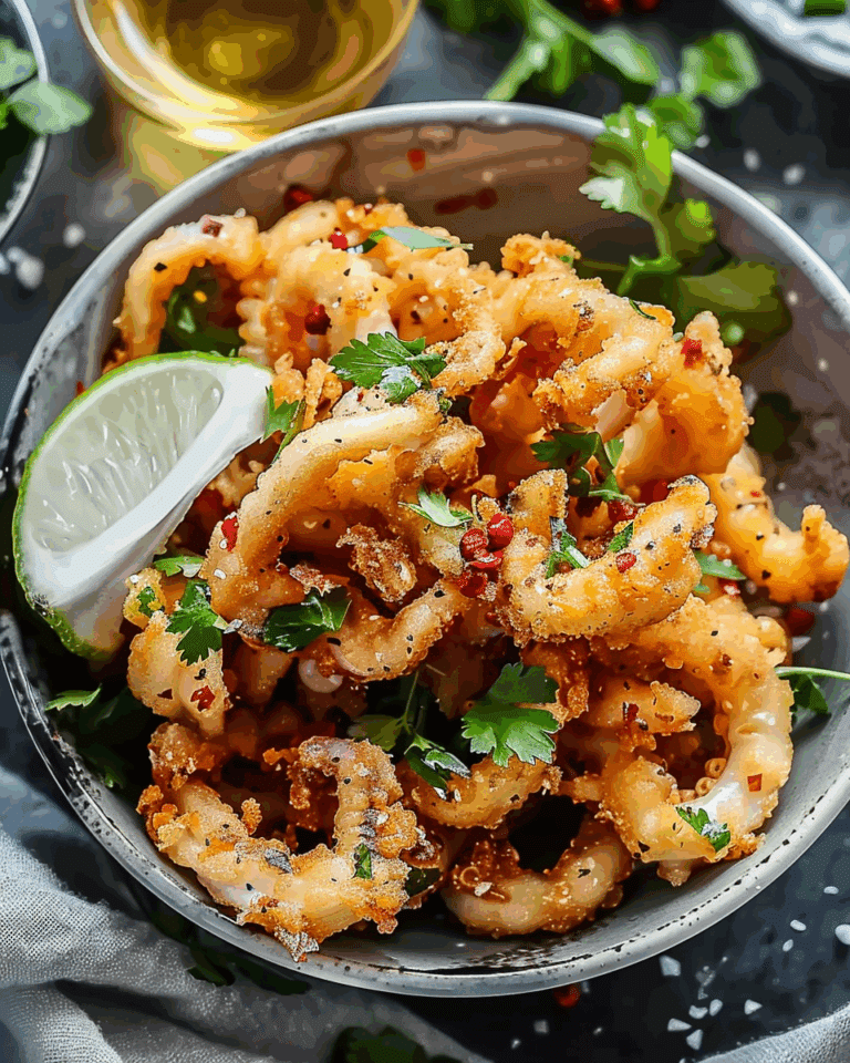 Crispy Salt and Pepper Squid
