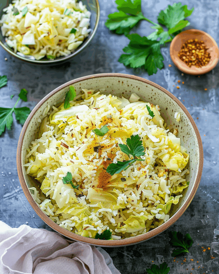 Pot Cabbage with Coconut & Spices