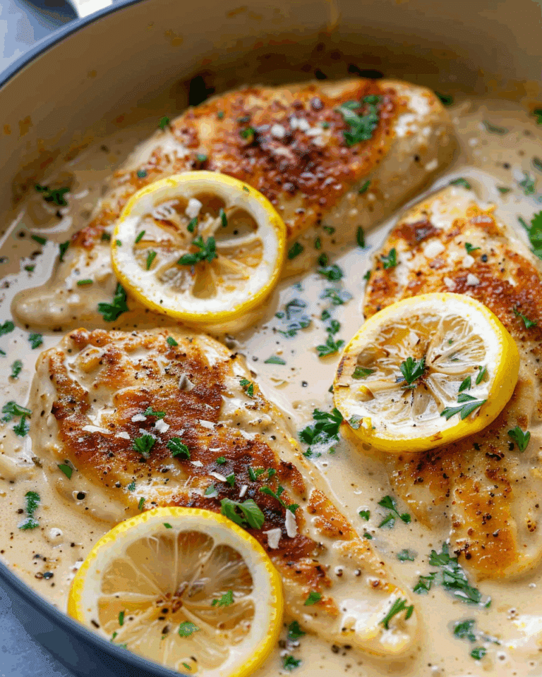 Creamy Lemon Parmesan Chicken