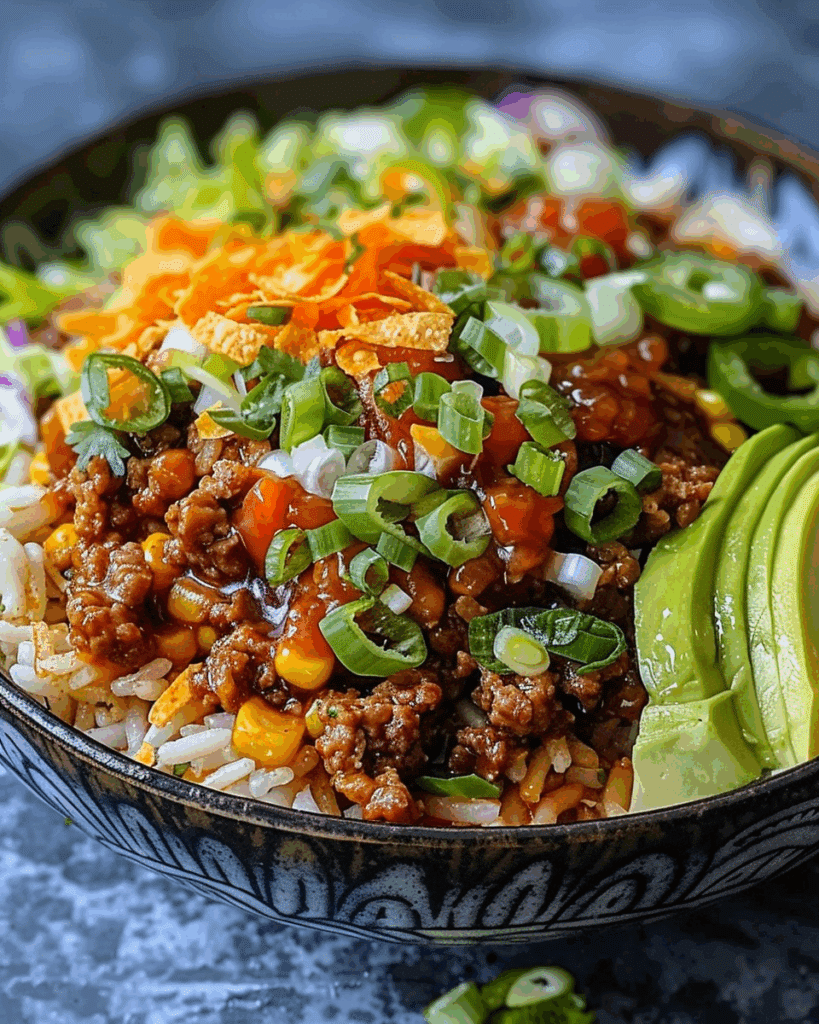 Okinawan Taco Rice