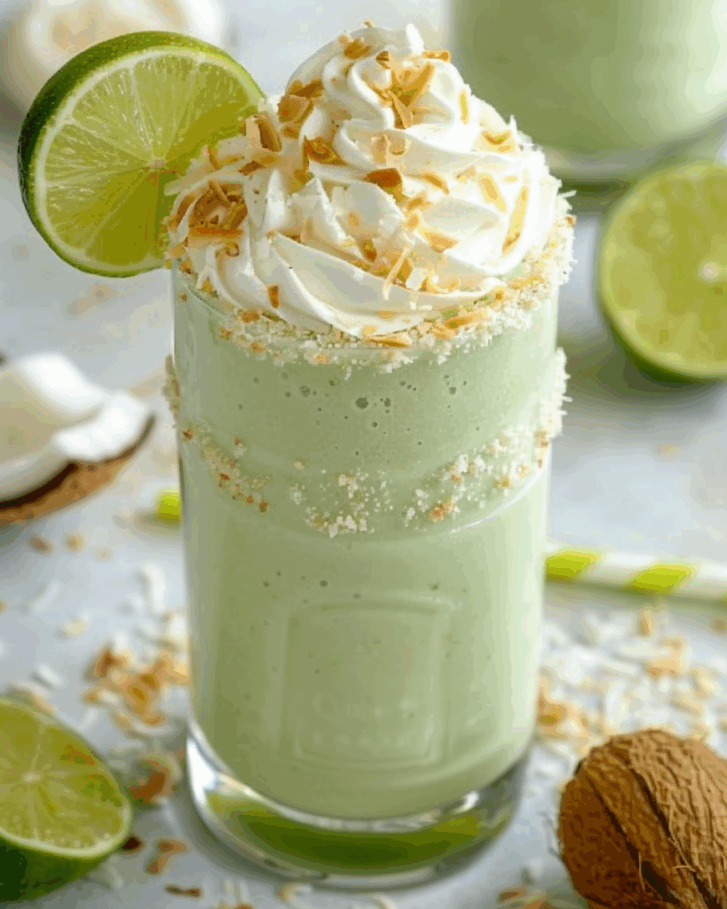 Coconut Key Lime Pie Smoothie