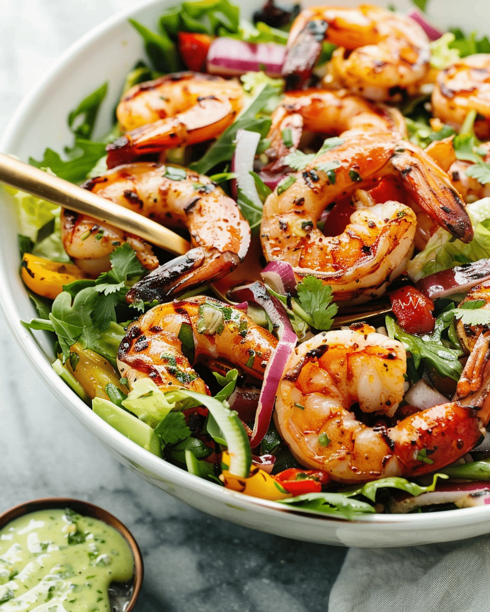 Grilled Shrimp Salad