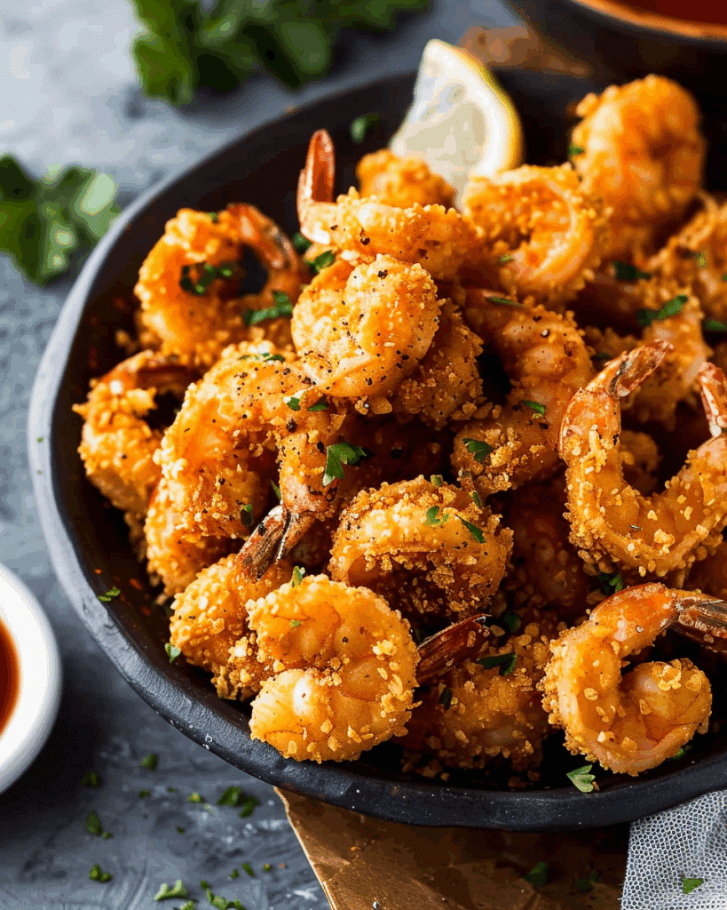 Cajun Popcorn Shrimp
