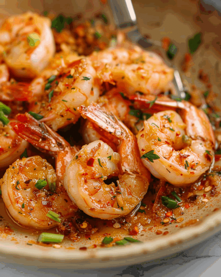 Hawaiian Style Garlic Shrimp