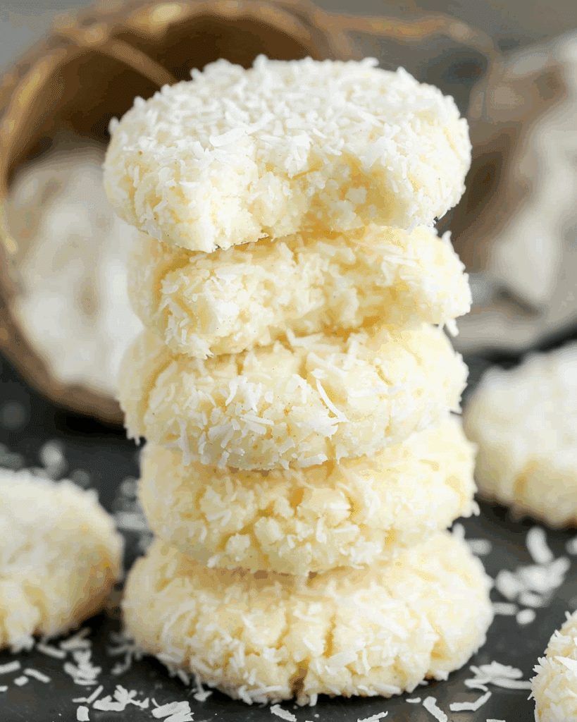 No-Bake Coconut Cookies