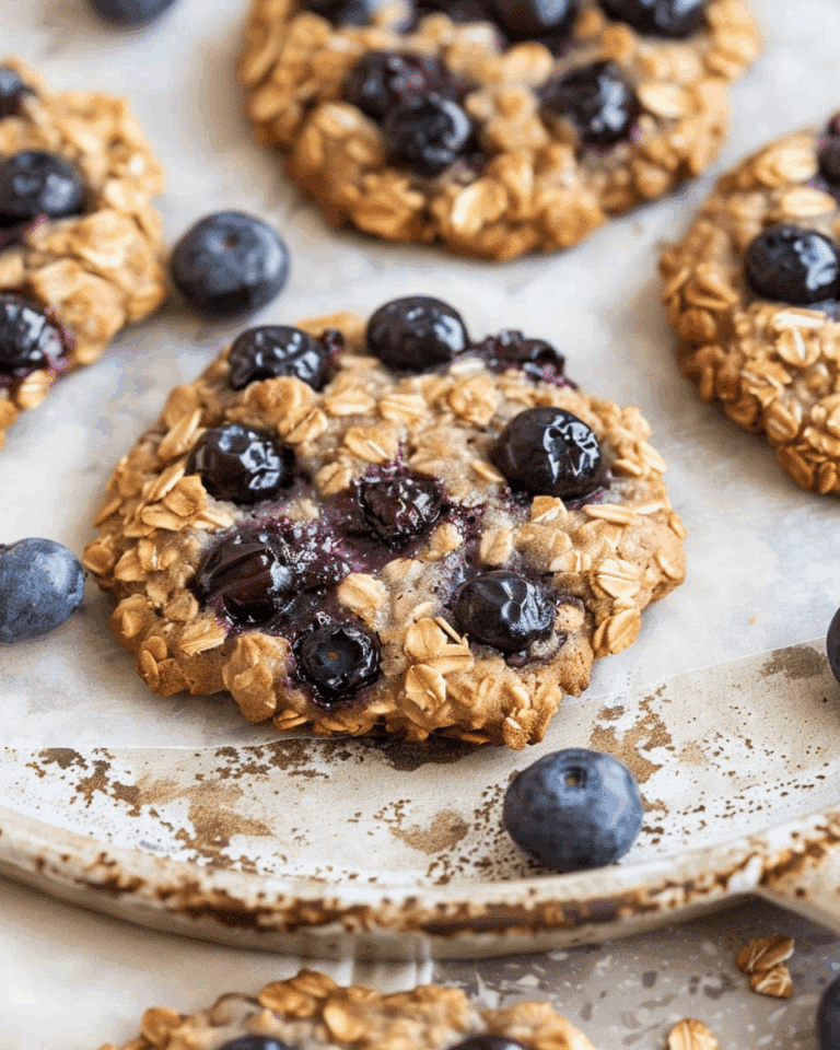 Blueberry Oatmeal Cookies