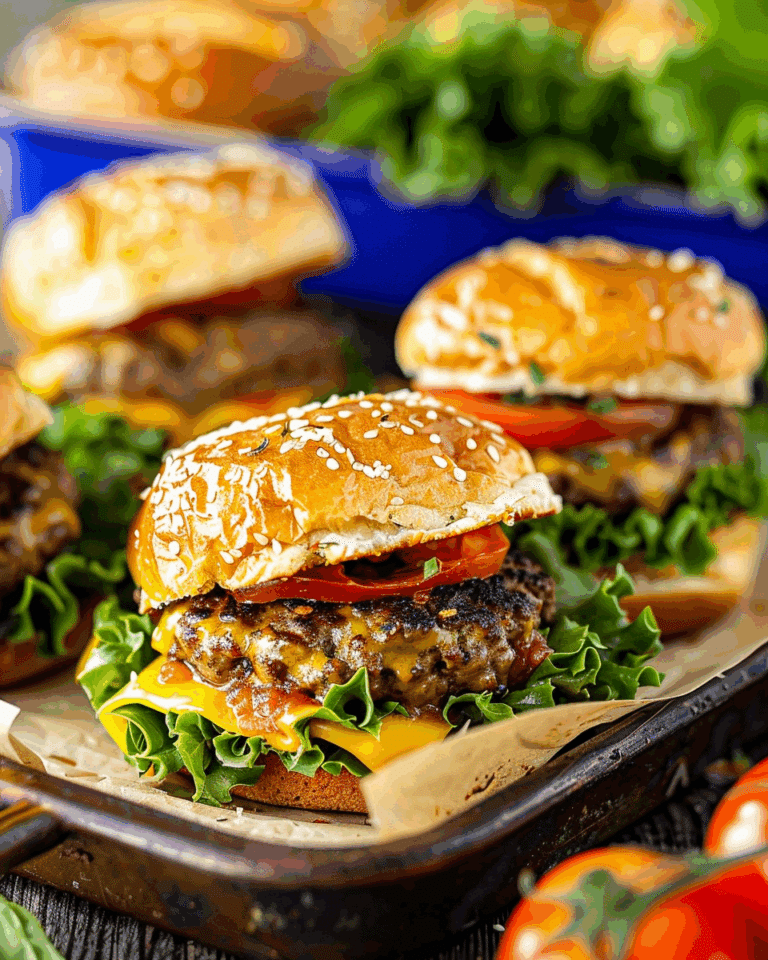 Classic Cheeseburger Sliders