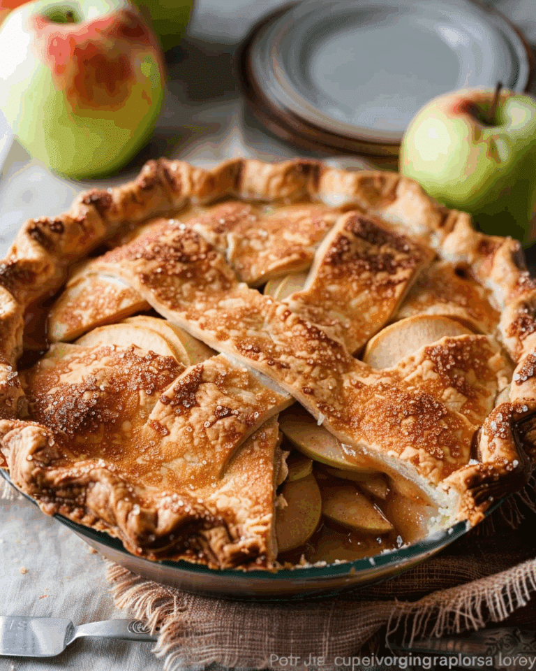 Deep Dish Apple Pie