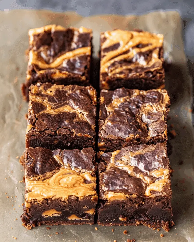 Peanut Butter Brownies