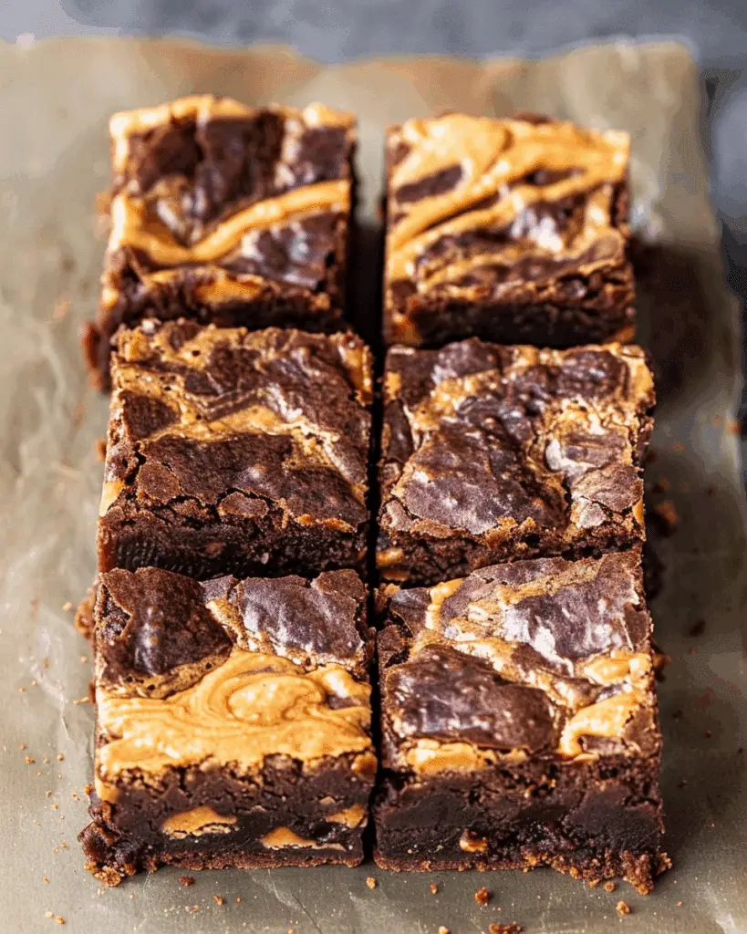 Peanut Butter Brownies