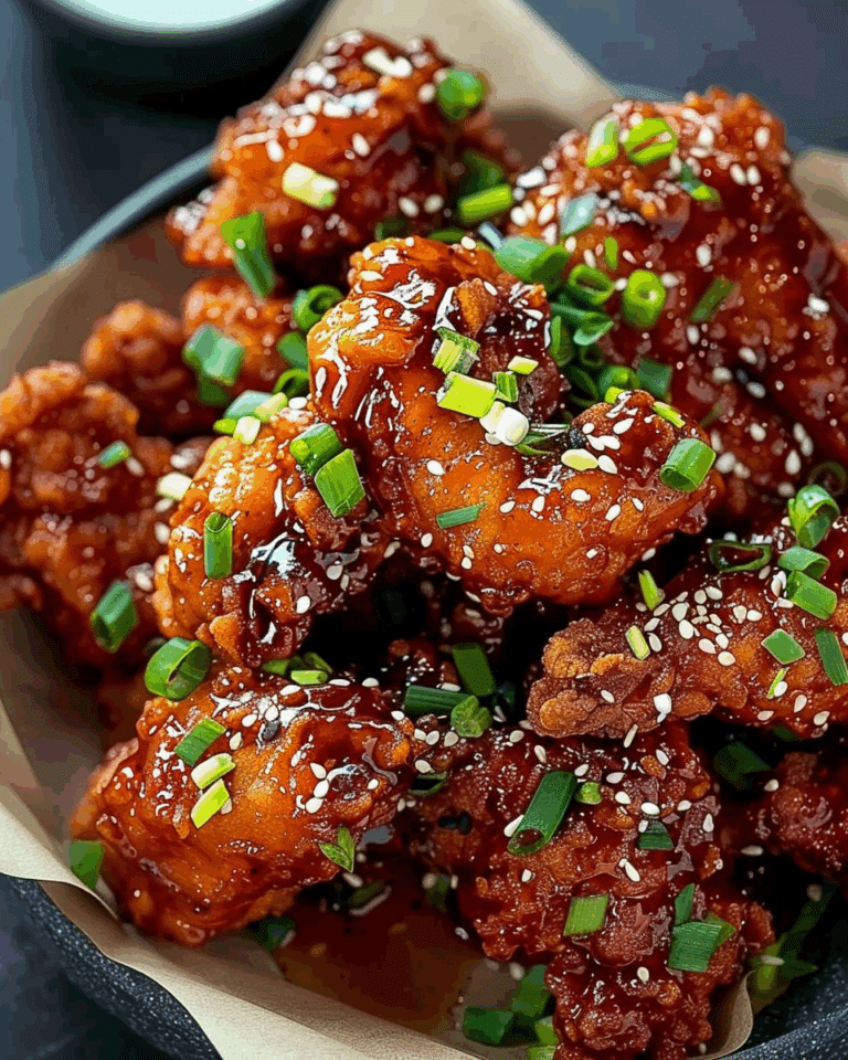 Sweet & Spicy Korean Fried Chicken