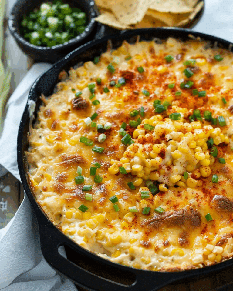 Cheesy Hot Corn Dip