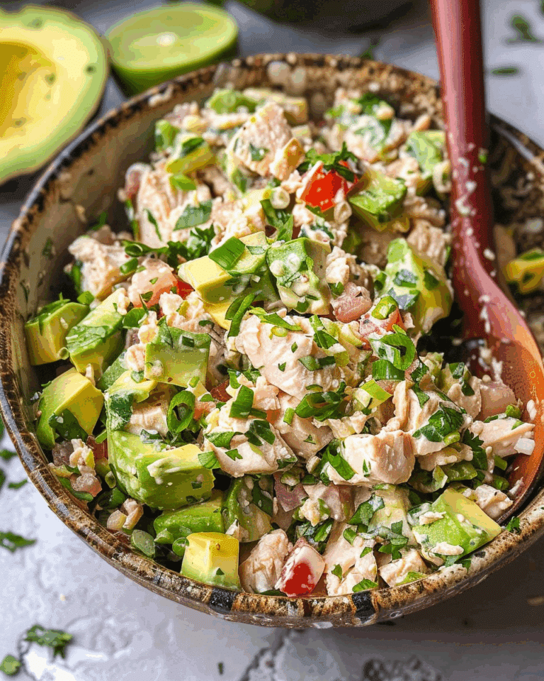 Tuna Salad with Avocado