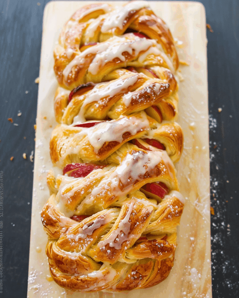 Apple Danish Braid
