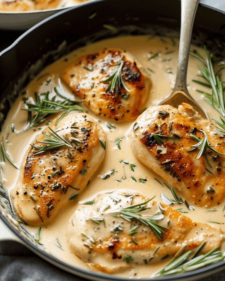 Creamy Dijon Rosemary Chicken