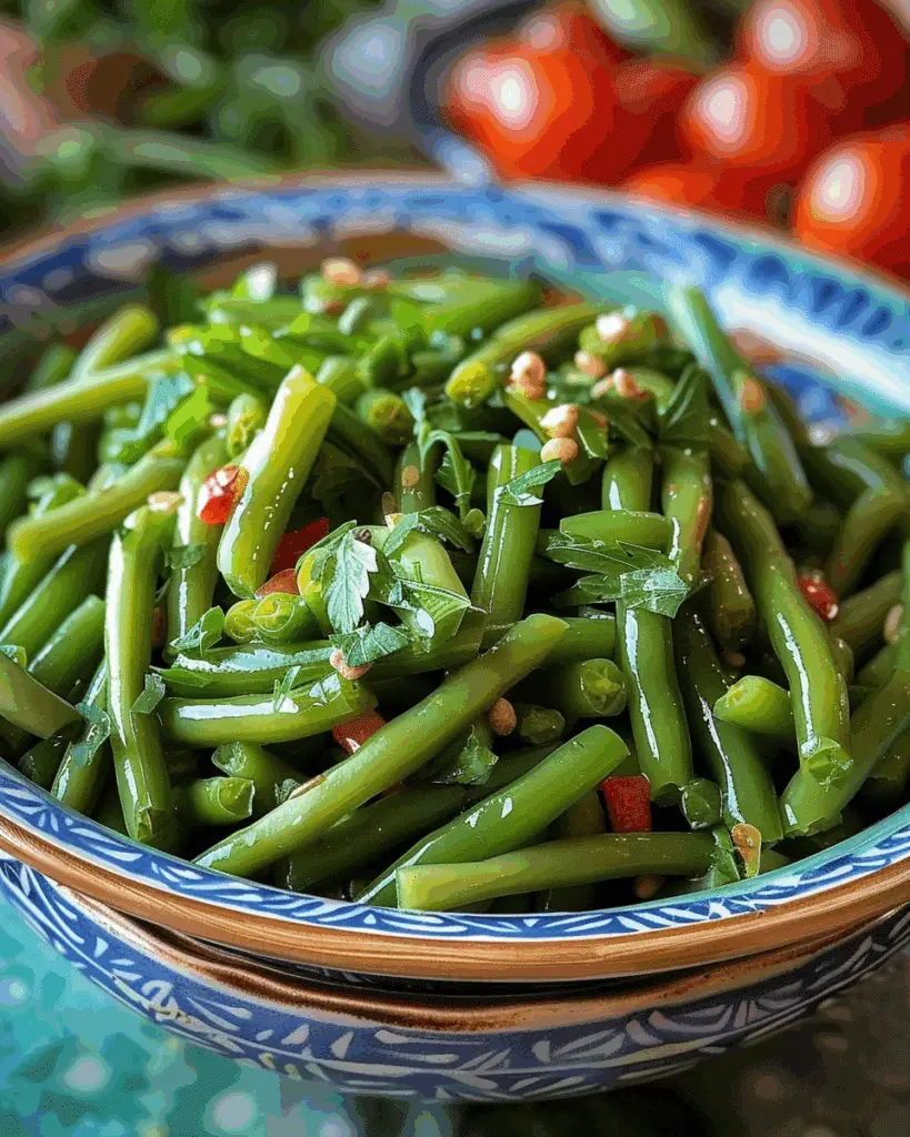 Moroccan-Style Green Beans 