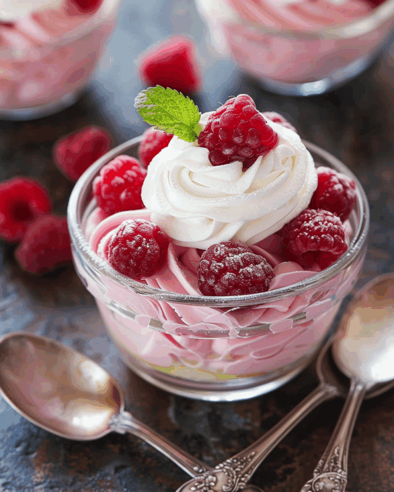 Raspberry Mousse