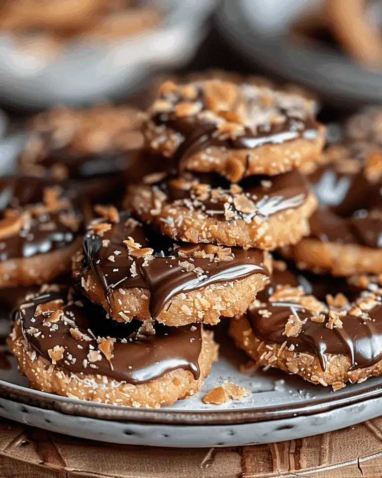 Homemade Samoas Cookies Recipe