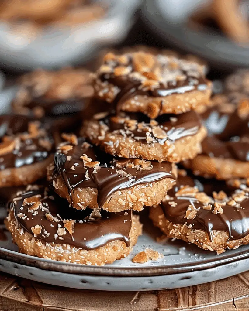 Homemade Samoas Cookies Recipe