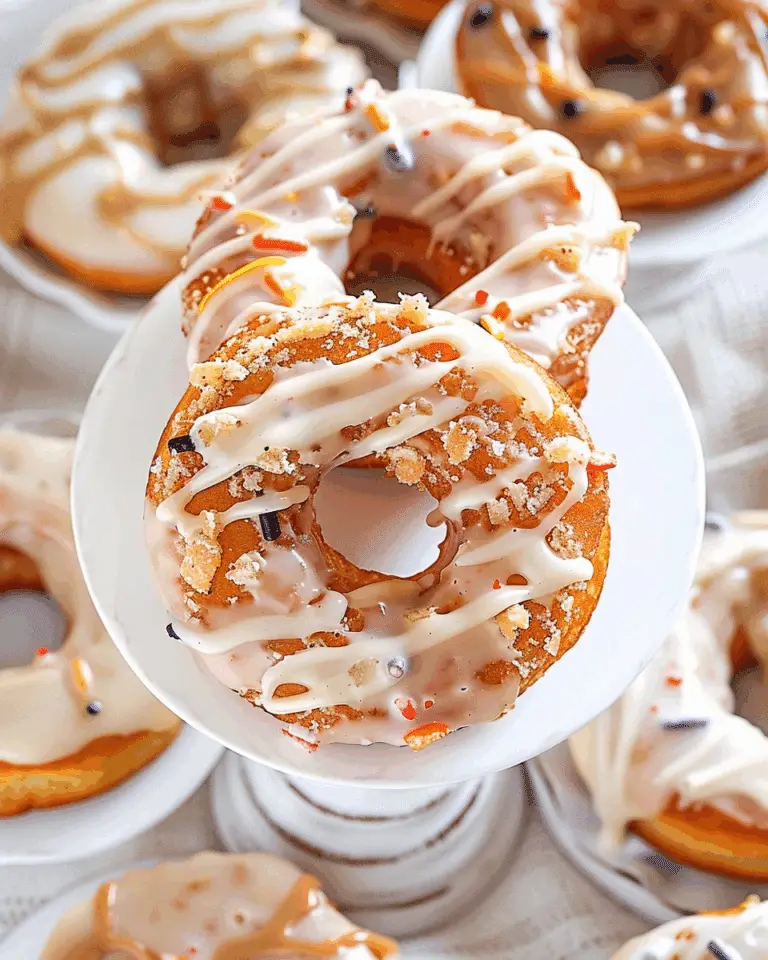 No-Bake Apple Donuts