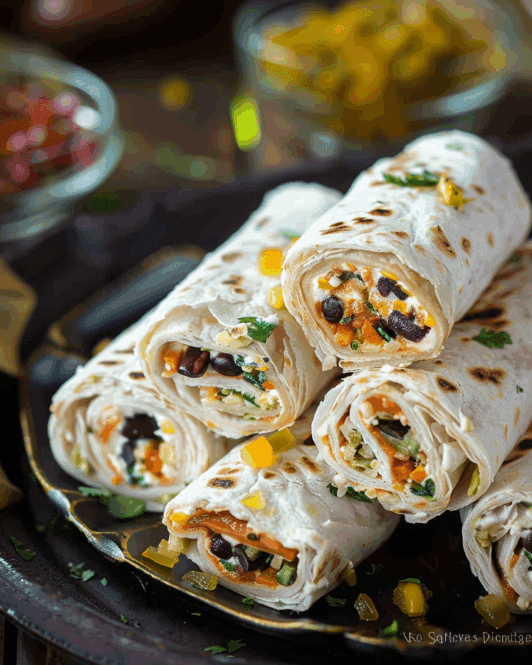 Mexican Tortilla Rollups