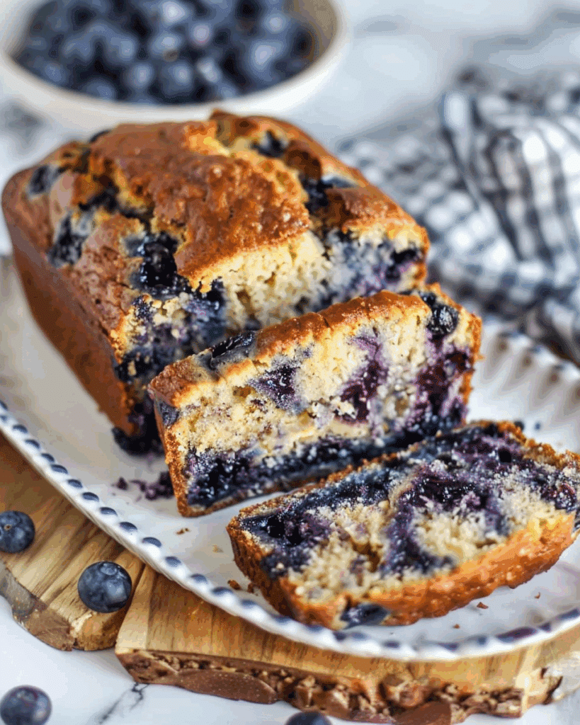 Blueberry Banana Bread
