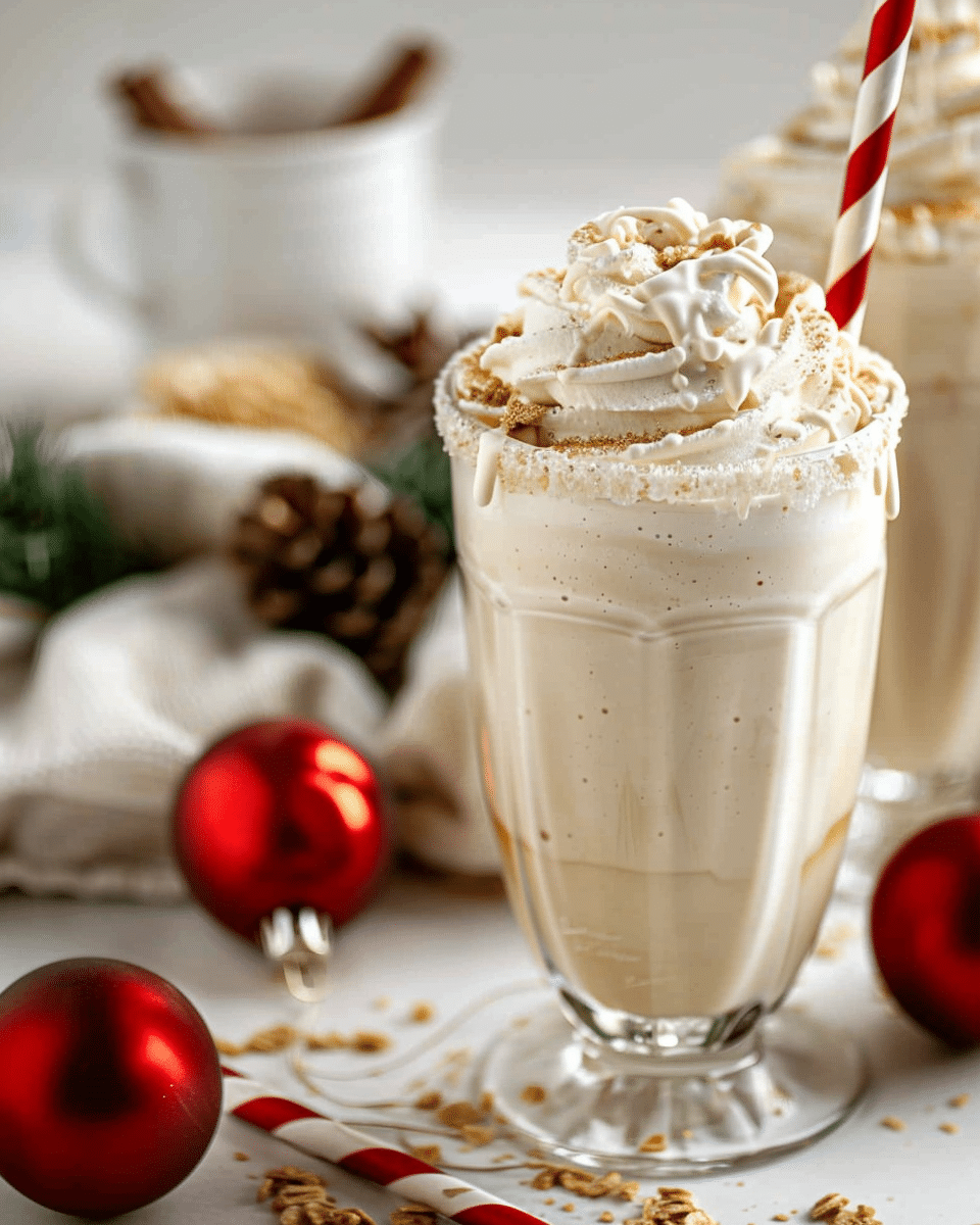 Eggnog Milkshake