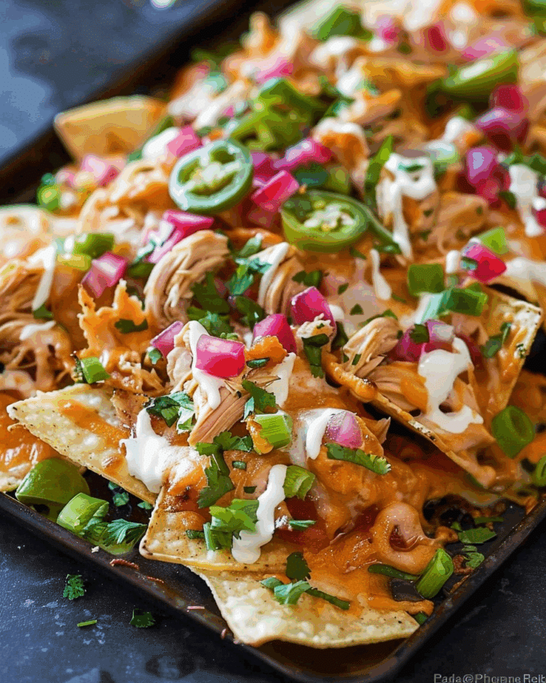 Firecracker Chicken Nachos