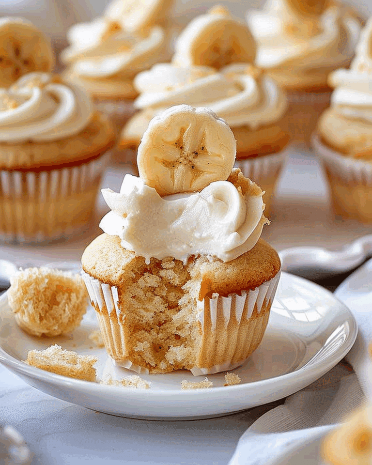 Banana Pudding Cupcakes