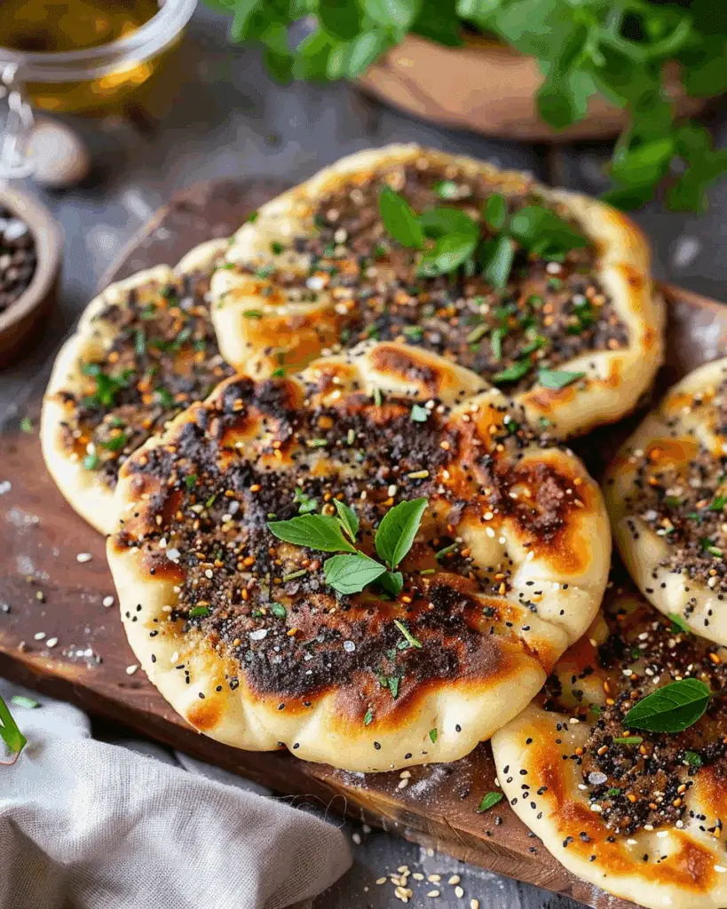 Gluten-Free Manakish Za’atar