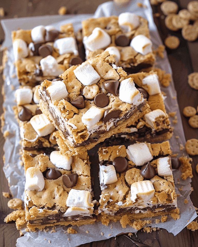 S’mores Cookie Bars