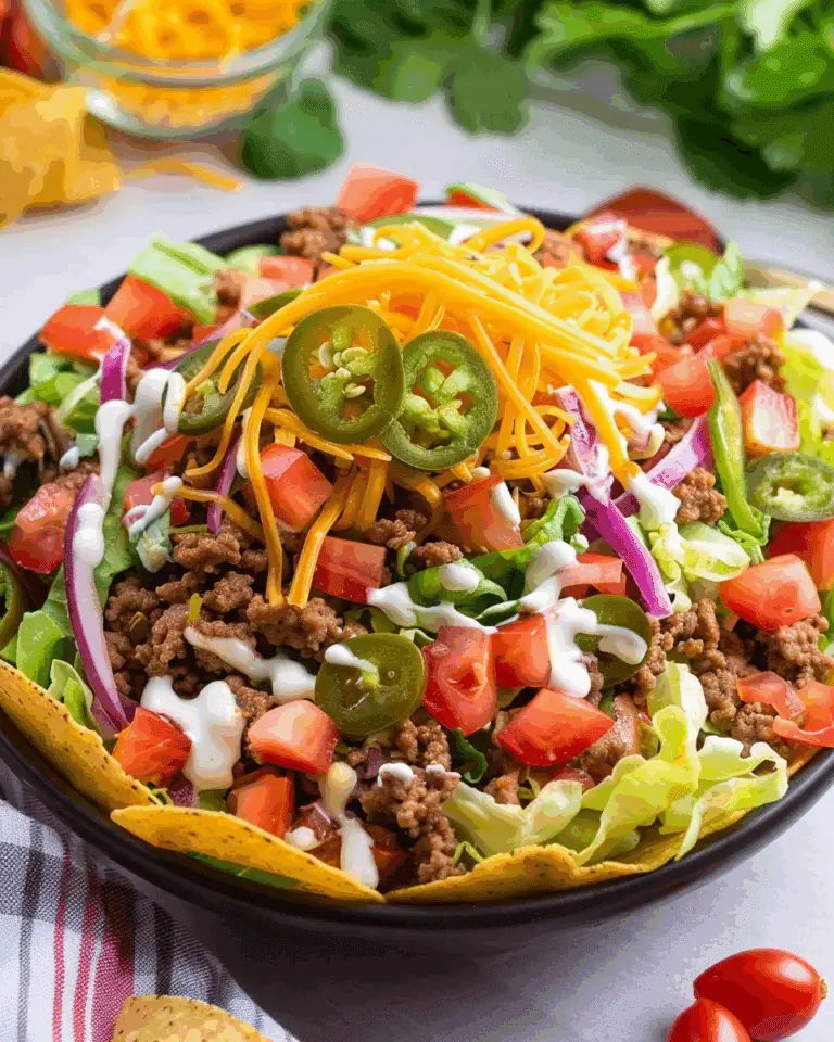 Taco Salad With Ground Beef