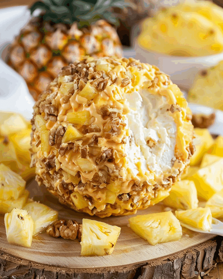 Pineapple Cheese Ball