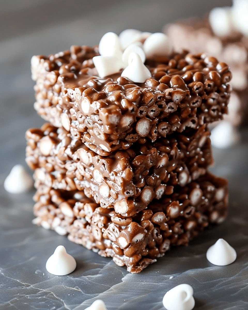 Chocolate Rice Krispies Treats