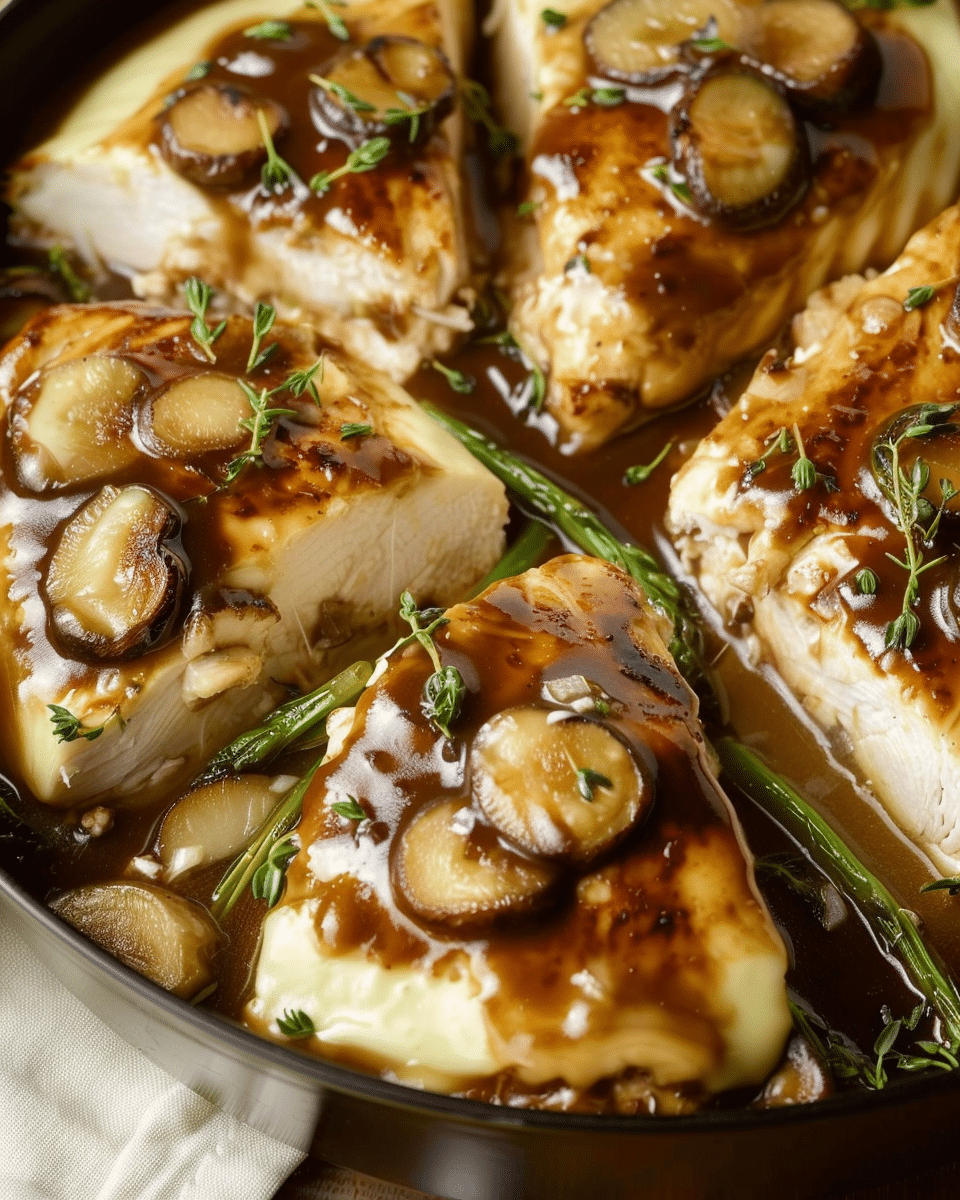 Chicken Madeira – Cheesecake