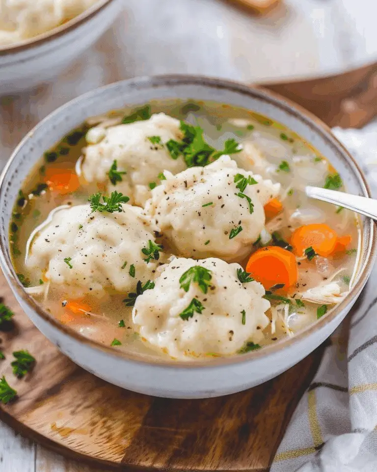 Chicken Dumpling Soup