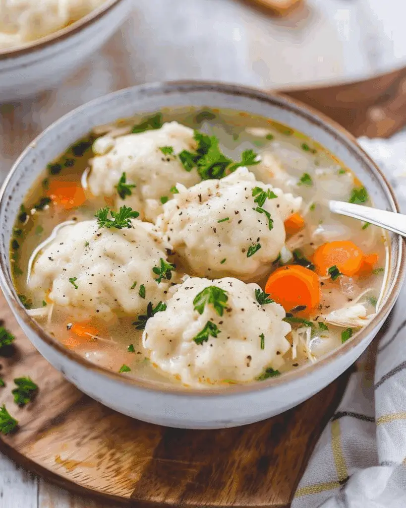 Chicken Dumpling Soup