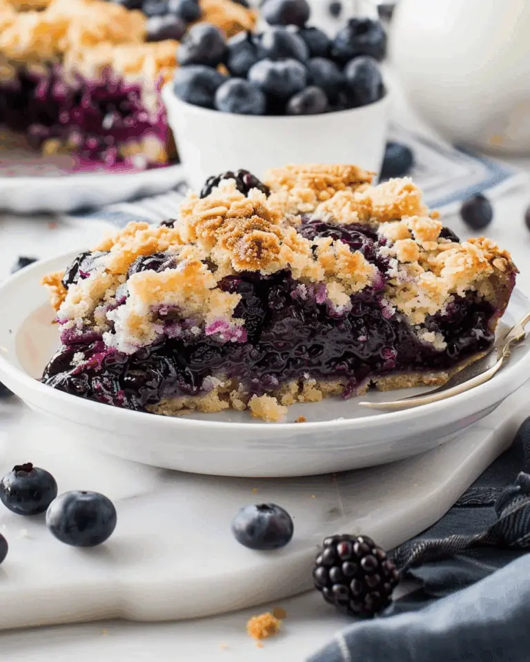 Blueberry Dump Cake