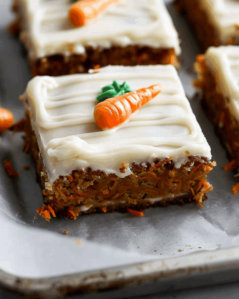 Carrot Cake Bars