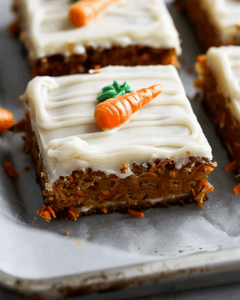 Carrot Cake Bars