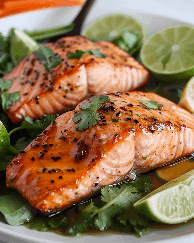 Honey Lime Salmon Fillets