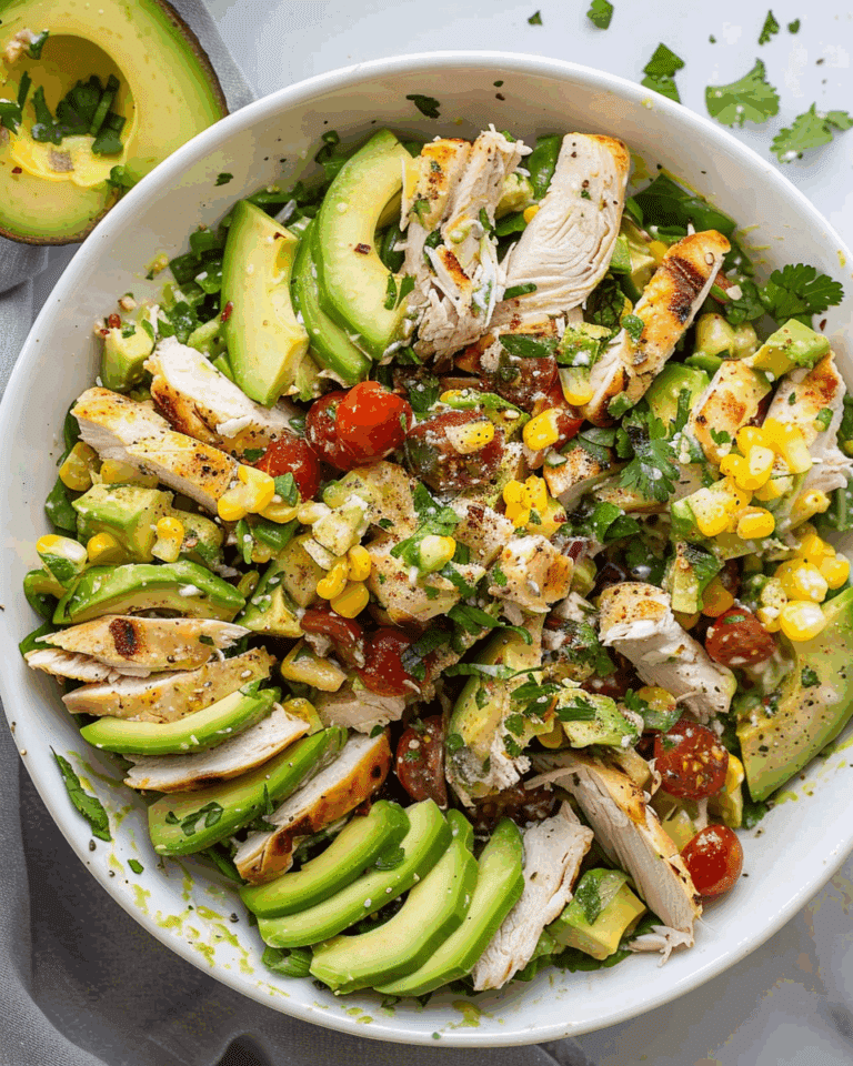 Avocado Chicken Salad