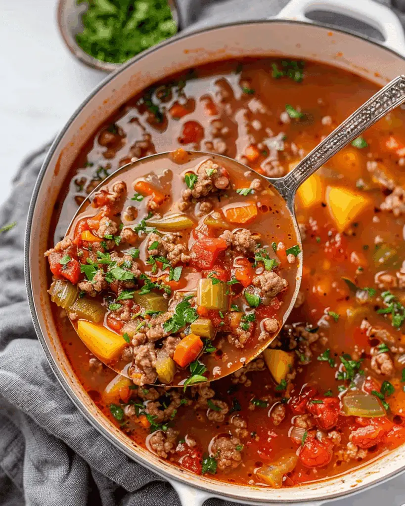 Hamburger Soup