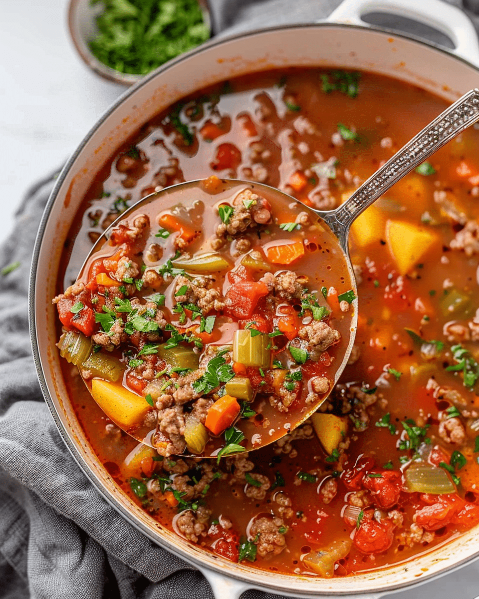Hamburger Soup
